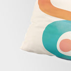 Mid-Century Modern Abstract Art 02 Pillow Sham Gallery Image 4