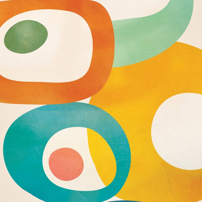 Mid-Century Modern Abstract Art 02 Coffee Mug Gallery Image 2
