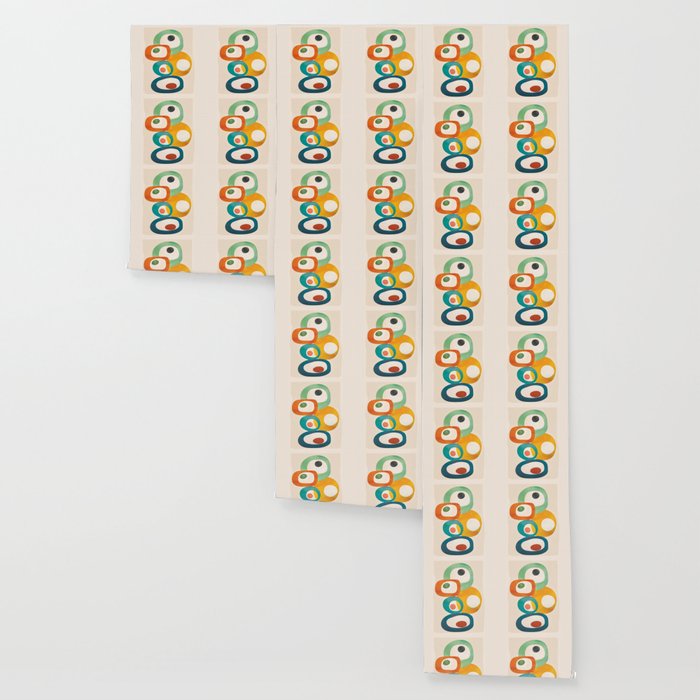 Mid-Century Modern Abstract Art 02 Wallpaper Gallery Image 3