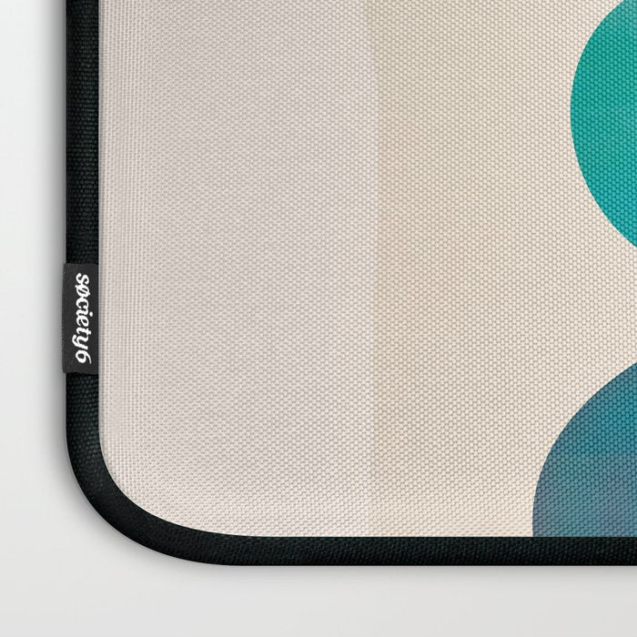 Mid-Century Modern Abstract Art 02 Laptop Sleeve Gallery Image 3