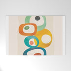 Mid-Century Modern Abstract Art 02 Welcome Mat Gallery Image 1