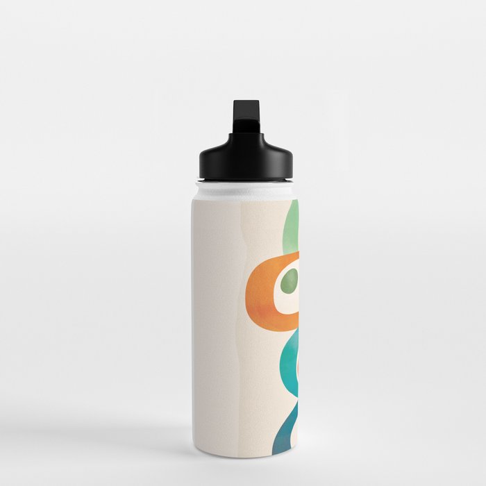 Mid-Century Modern Abstract Art 02 Water Bottle Gallery Image 3