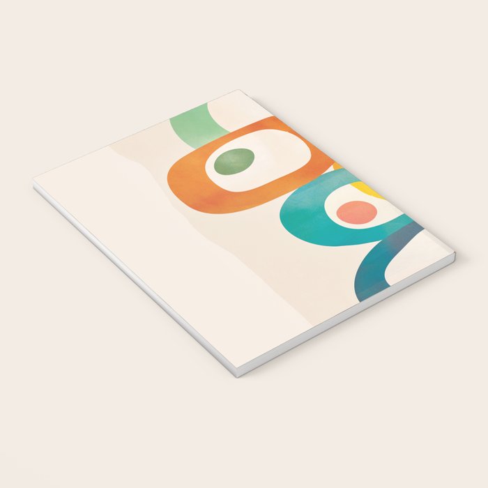 Mid-Century Modern Abstract Art 02 Notebook Gallery Image 3