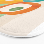 Mid-Century Modern Abstract Art 02 Bath Mat Gallery Image 3