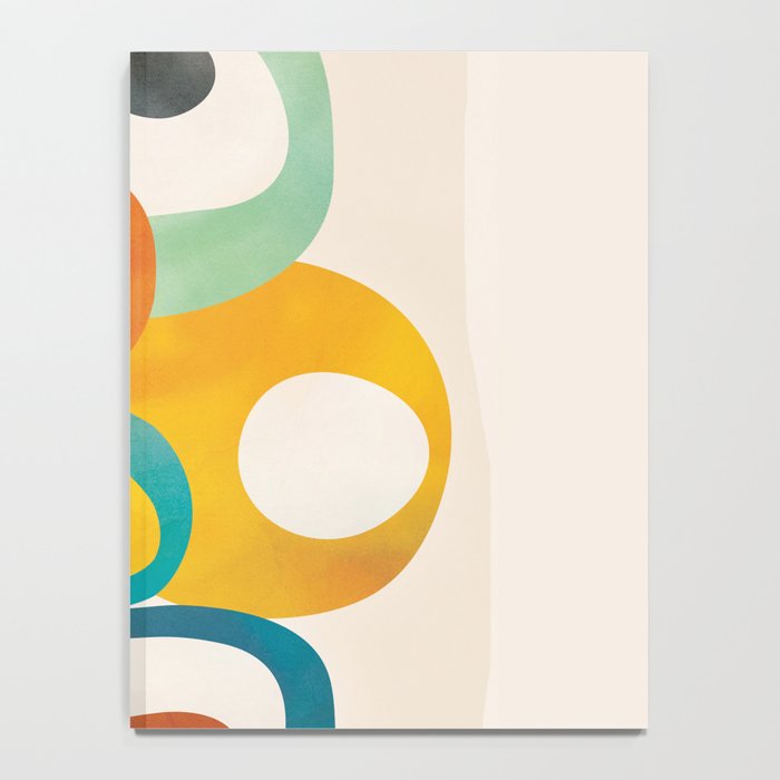 Mid-Century Modern Abstract Art 02 Notebook Gallery Image 4