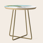 Palms In My Tropical Backyard Side Table Gallery Image 1