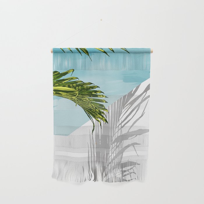 Palms In My Tropical Backyard Wall Hanging Gallery Image 1