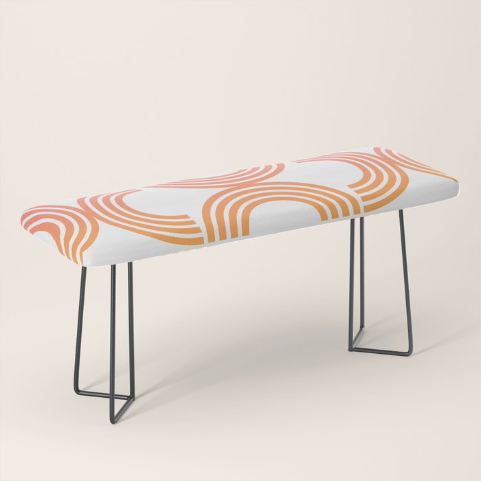 Deco Geometric 05B Bench Gallery Image 1