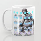 Statue With A Dot Gradient 2 Coffee Mug Gallery Image 3