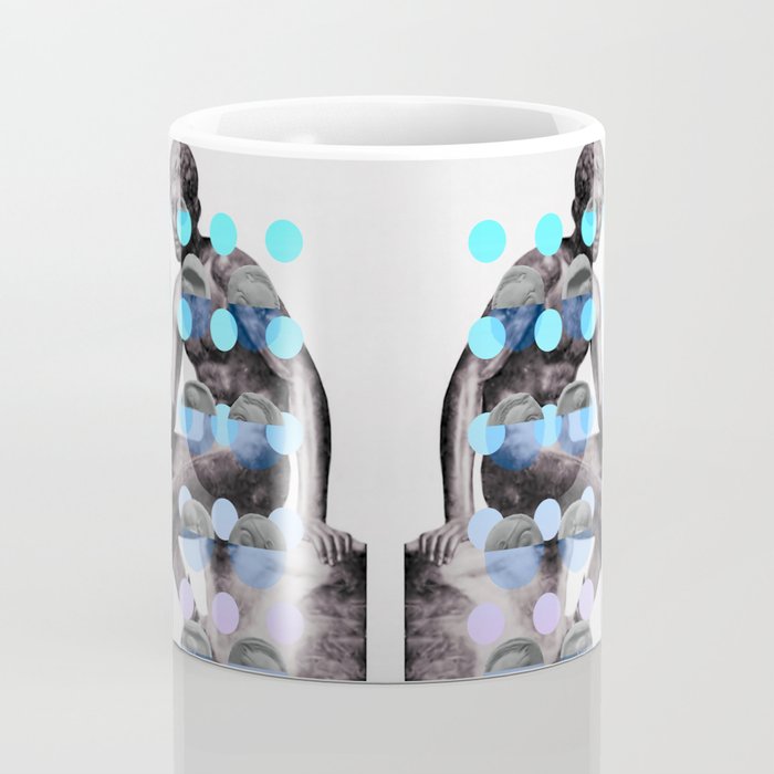 Statue With A Dot Gradient 2 Coffee Mug Gallery Image 4