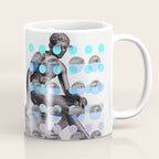 Statue With A Dot Gradient 2 Coffee Mug Gallery Image 1