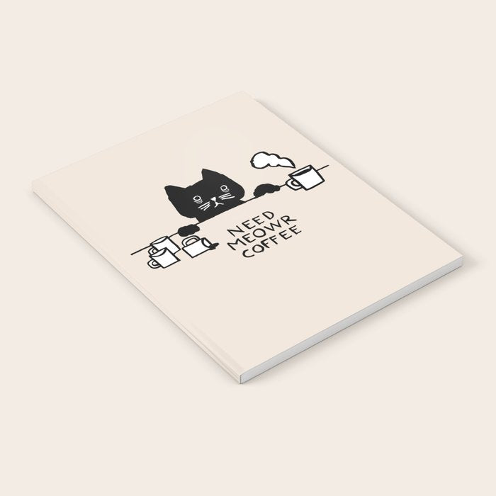 Need meowr coffee Notebook Gallery Image 2
