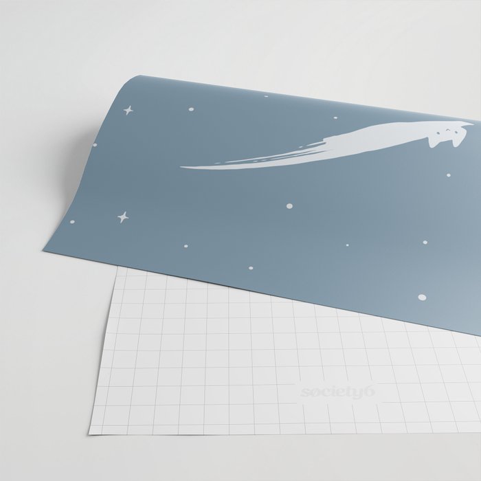 Cat Landscape 43 Wrapping Paper Gallery Image 2