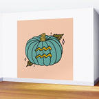 Aquarius Pumpkin Wall Mural Gallery Image 2