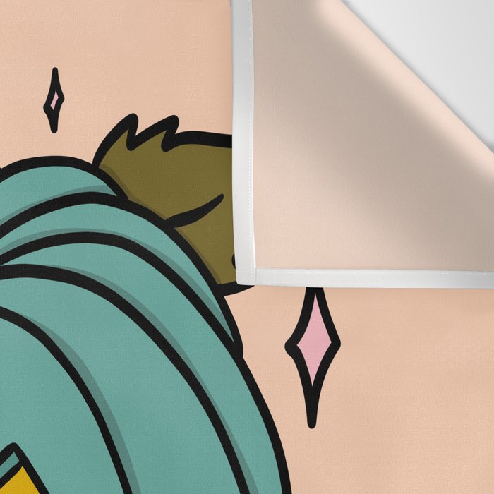 Aquarius Pumpkin Wall Tapestry Gallery Image 3