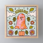 Aquarius Ghost Mini Art Print Gallery Image 1