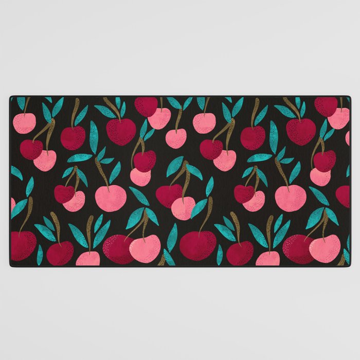 Cherry Collection - Charcoal Desk Mat Gallery Image 3