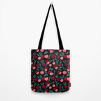 Cherry Collection - Charcoal Tote Bag Gallery Image 2