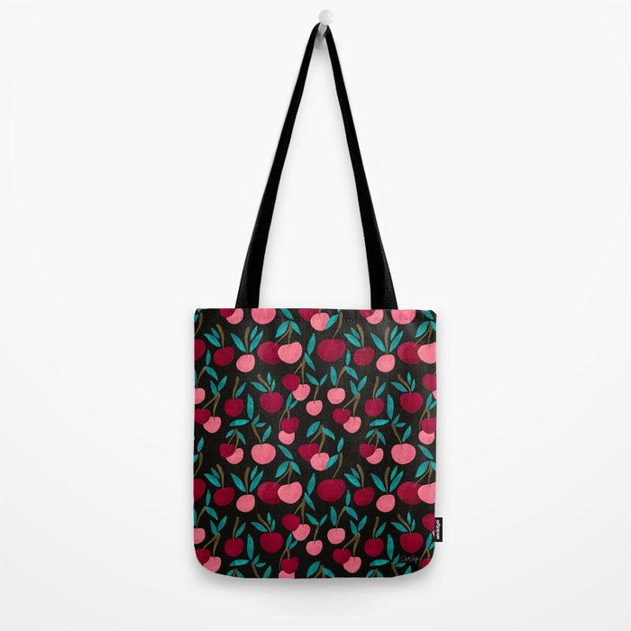Cherry Collection - Charcoal Tote Bag Gallery Image 2