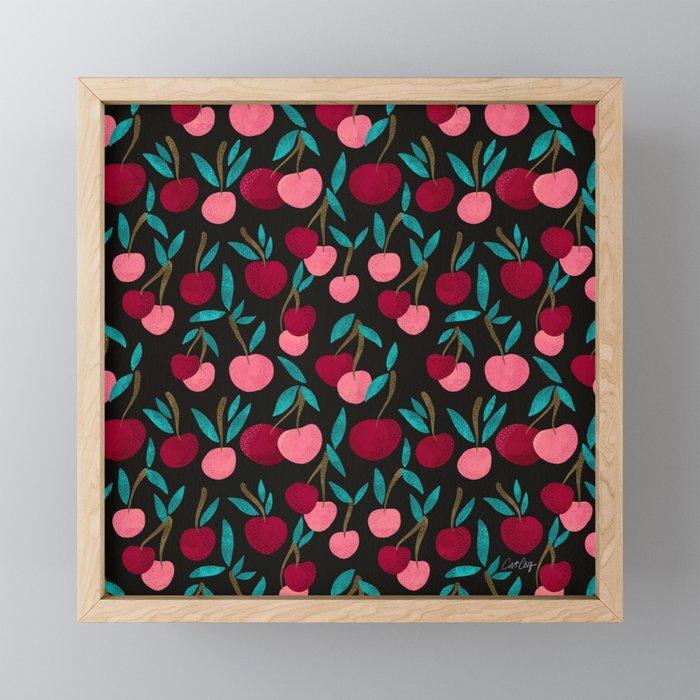Cherry Collection - Charcoal Mini Art Print Gallery Image 1