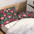 Cherry Collection - Charcoal Pillow Sham Gallery Image 2