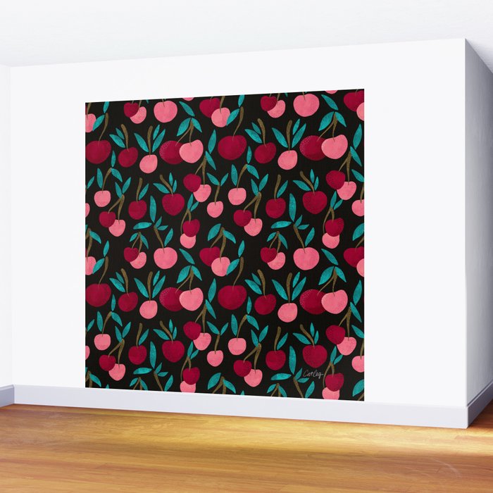 Cherry Collection - Charcoal Wall Mural Gallery Image 2