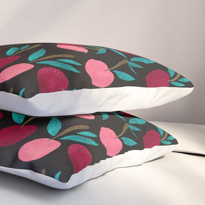 Cherry Collection - Charcoal Pillow Sham Gallery Image 3