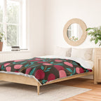 Cherry Collection - Charcoal Duvet Cover Gallery Image 2