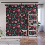 Cherry Collection - Charcoal Wall Mural Gallery Image 1