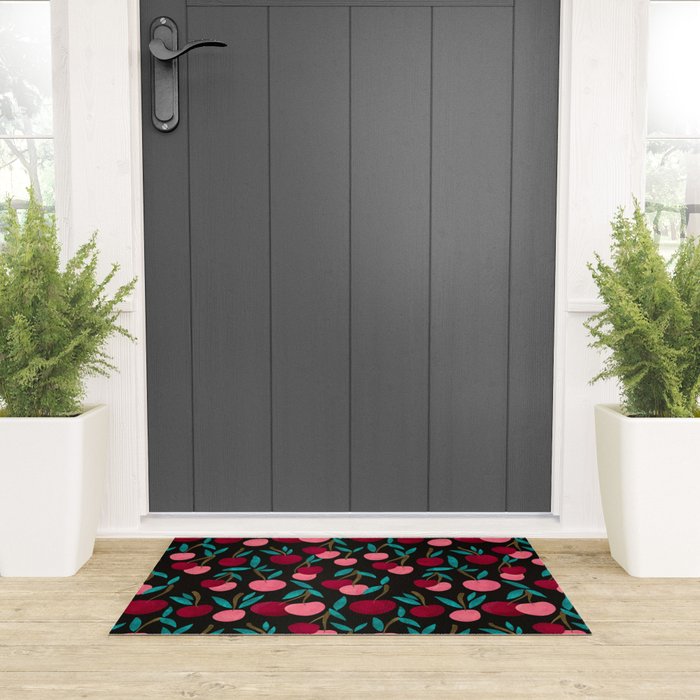 Cherry Collection - Charcoal Welcome Mat Gallery Image 3