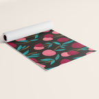 Cherry Collection - Charcoal Yoga Mat Gallery Image 2