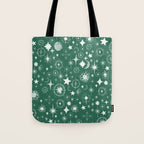 Greenish stellar S Tote Bag Gallery Image 1