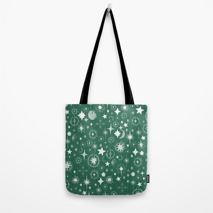 Greenish stellar S Tote Bag Gallery Image 2