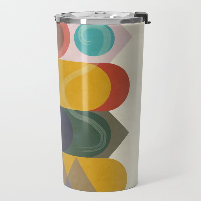 CITY TOTEM #society6 #buyart Travel Mug Gallery Image 2