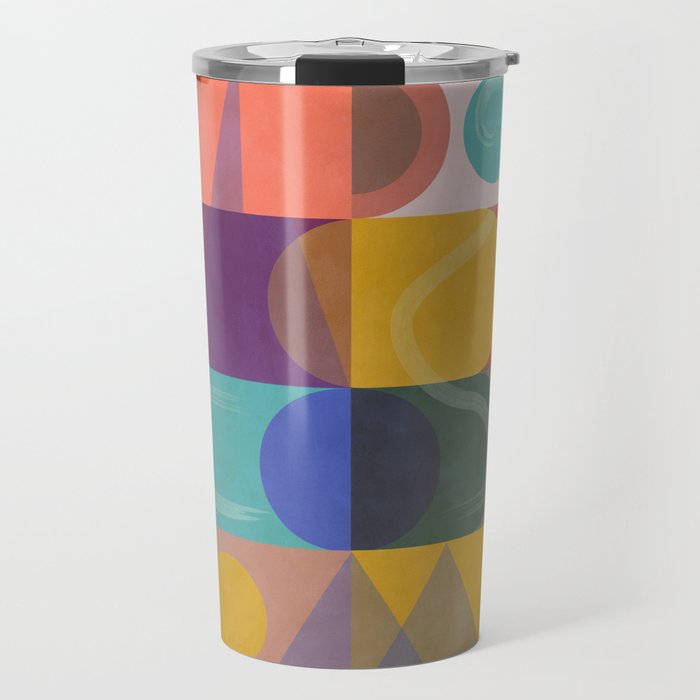 CITY TOTEM #society6 #buyart Travel Mug Gallery Image 1