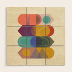 CITY TOTEM #society6 #buyart Wood Wall Art Gallery Image 1
