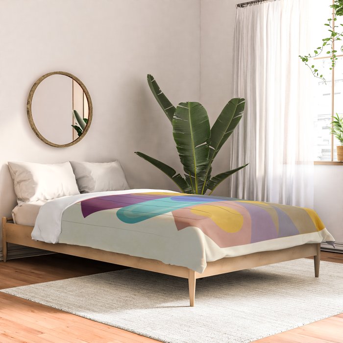 CITY TOTEM #society6 #buyart Comforter Gallery Image 2