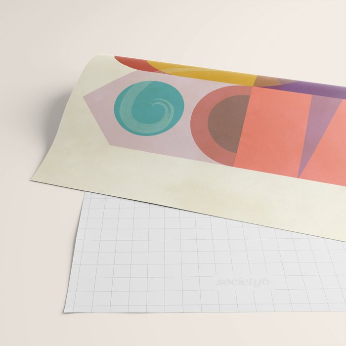 CITY TOTEM #society6 #buyart Wrapping Paper Gallery Image 2