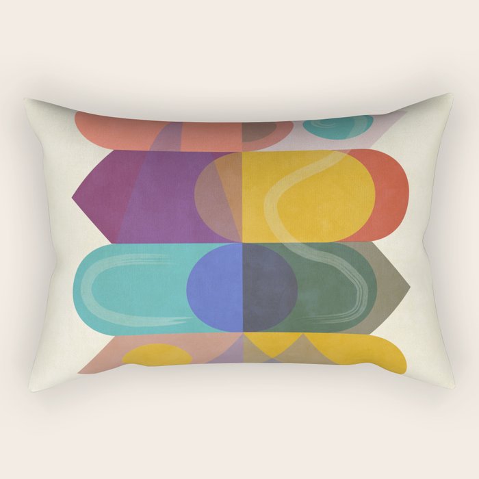 CITY TOTEM #society6 #buyart Rectangular Pillow Gallery Image 2