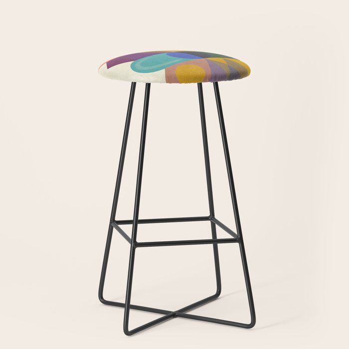 CITY TOTEM #society6 #buyart Stool Gallery Image 1