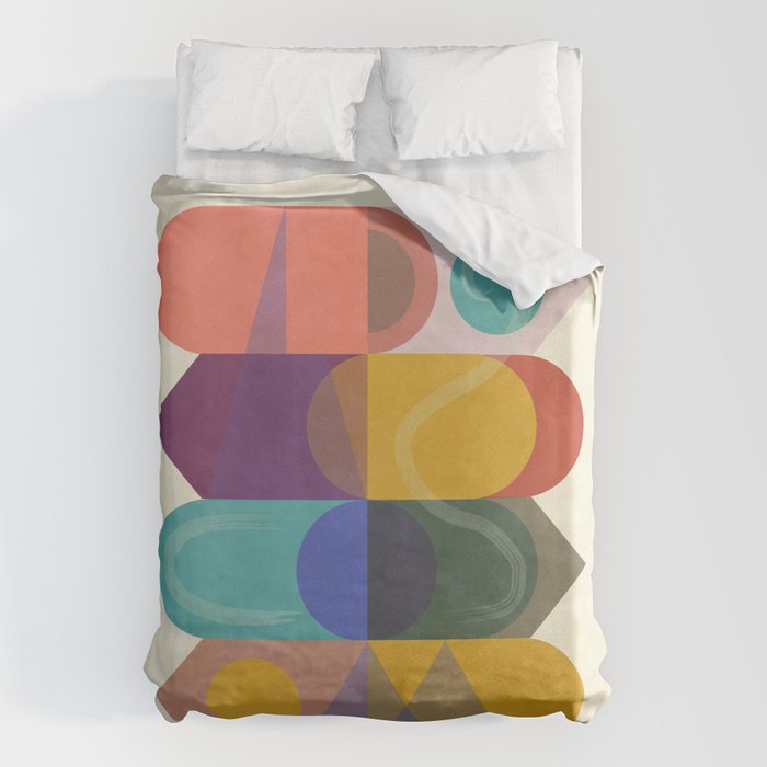 CITY TOTEM #society6 #buyart Duvet Cover Gallery Image 6