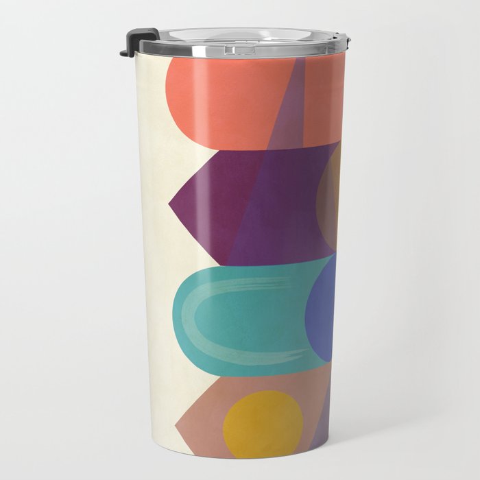 CITY TOTEM #society6 #buyart Travel Mug Gallery Image 3