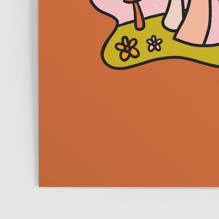 I Want to Leave Mushrooms Poster Gallery Image 3