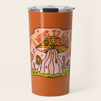 I Want to Leave Mushrooms Travel Mug Gallery Image 1