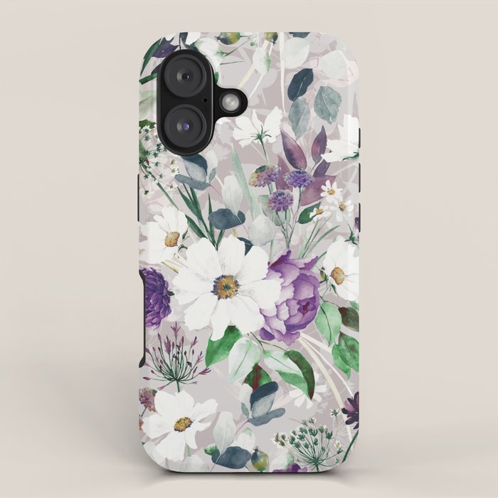 Lush lilac garden iPhone Case Gallery Image 1