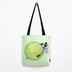 LIME DJ Tote Bag Gallery Image 2