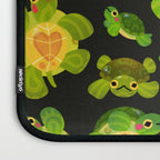 Red-eared slider (dark) Laptop Sleeve Gallery Image 3