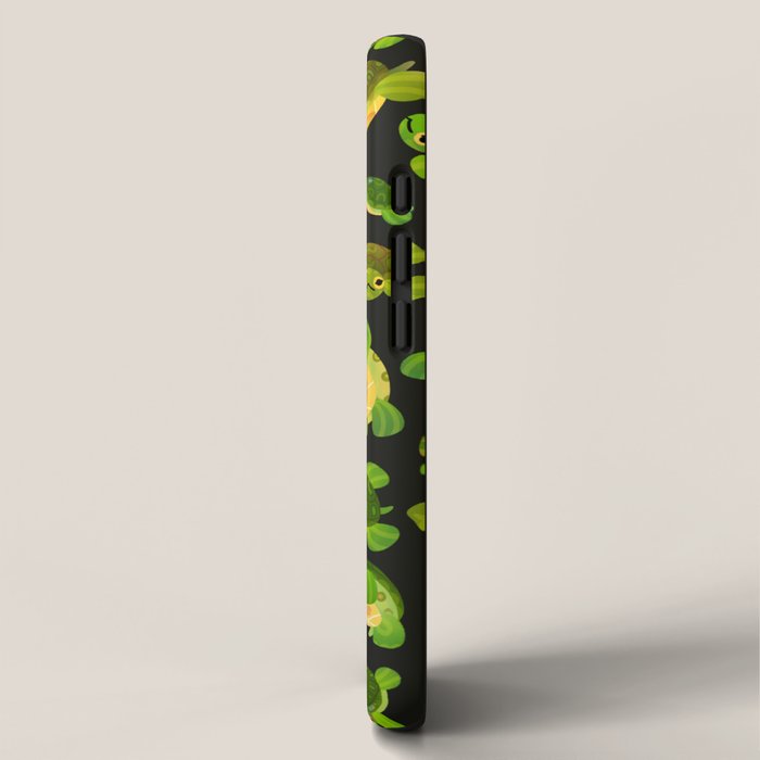 Red-eared slider (dark) iPhone Case Gallery Image 2