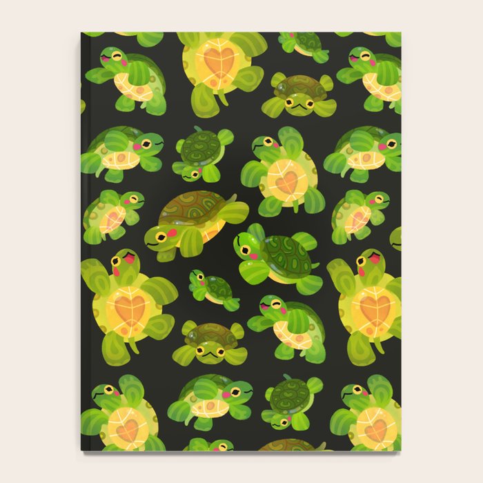 Red-eared slider (dark) Notebook Gallery Image 4