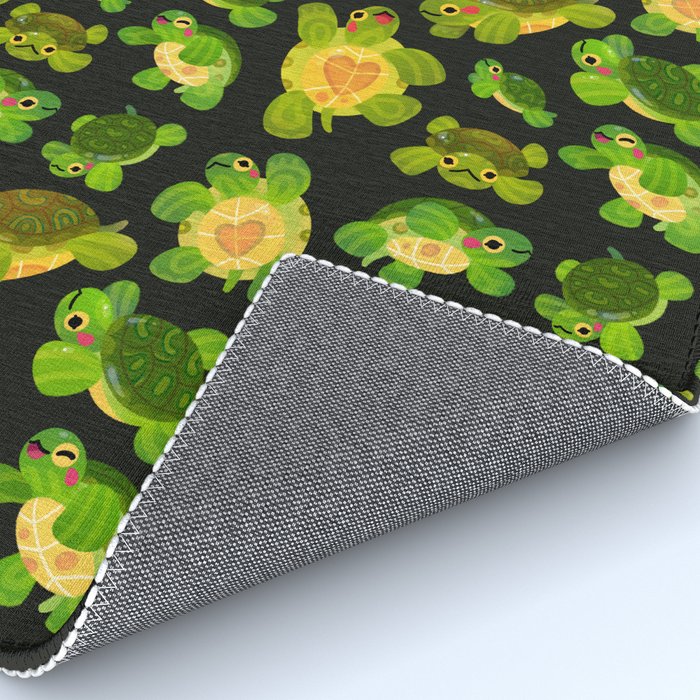 Red-eared slider (dark) Rug Gallery Image 4